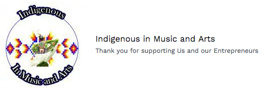 Indigenous in Music & Arts Logo